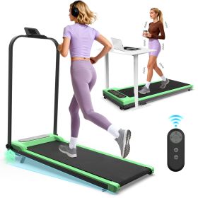 Foldable Treadmill with Handle Bar & Incline